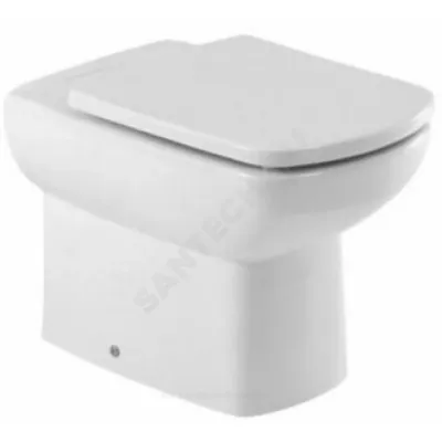 Унитаз без бачка Giralda белый горизонт/выпуск без сиденья Roca 342466000