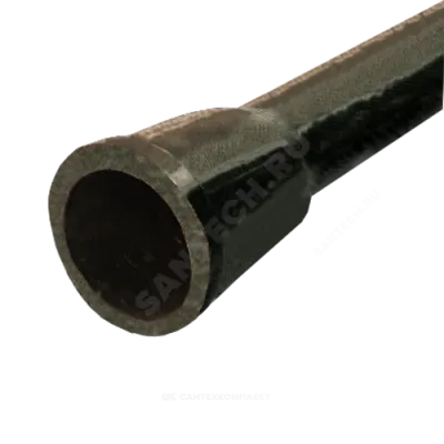 Труба чугун канализационная Ду 150 б/н L=2м ГОСТ 6942-98 ДПК