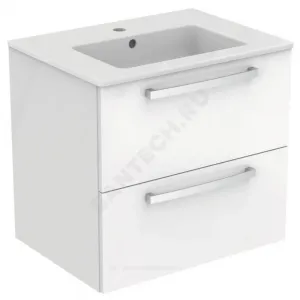 Тумба под умывальник Tempo 61 белый лак глянцевый Ideal Standard E3240WG Тумба под умывальник Tempo 61 белый лак глянцевый Ideal Standard E3240WG