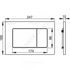 Кнопка смыва Кнопка смыва
