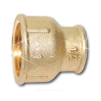 Муфта латунь переходная Ду 25х20 (1"х3/4") ВР/ВР Цветлит ZW50050