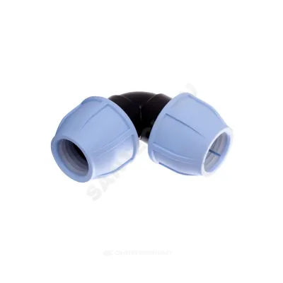 Отвод компрессионный ПЭ Дн 90х90гр Ру10 RTP (РосТурПласт) 17094