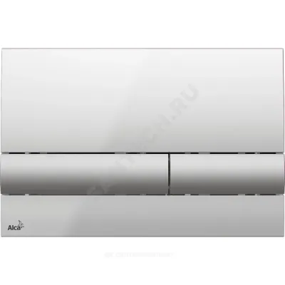 Кнопка для инсталляции хром глянец/хром матовый Alca Plast M1713