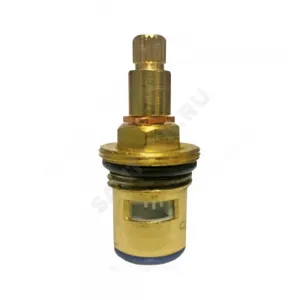 Кран-букса для смесителя керамическая резьба G 1/2" 20 шлицов Славен СЛ-ЗП-012