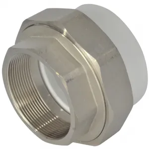 Муфта PP-R комбинированная разъемная белая Дн 75х2 1/2" ВР VALFEX 11155212