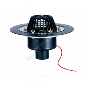 Воронка кровельная HL62.1 с вертикальным выпуском PP Дн 75 с листвоуловителем, электрообогревом, теплоизоляцией, обжимным фланцем HL HL62.1/7 Воронка кровельная HL62.1 с вертикальным выпуском PP Дн 75 с листвоуловителем, электрообогревом, теплоизоляцией, обжимным фланцем HL HL62.1/7