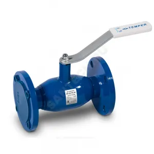 Кран шаровой сталь 11с67п Ду 50 Ру40 фл L=230мм Temper 28320050