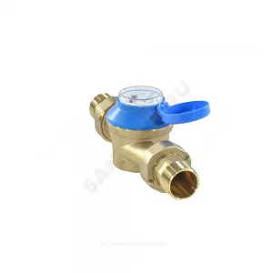 Счётчик х/в крыльчатый одноструйный Ду 25 Ру16 Qn=3,5 м3/ч 50С L=160мм резьба В/К ОСВХ Декаст 74-25-01