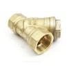 Фильтр сетчатый Y-образный латунь Ду 20 Ру20 G3/4" ВР ФС со сливной пробкой .