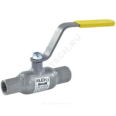 Кран шаровой сталь КШ.Ц.М Ду 25 Ру40 ВР LD КШ.Ц.М.025.040.Н/П.02