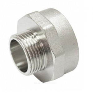 Переход латунь никель Ду 20х40 (3/4"х1 1/2") ВР/НР Китай