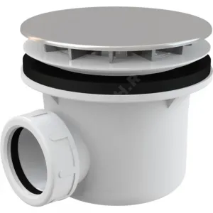 Сифон для поддона 1 1/2"x90/40 h=84мм слив крышка D=115мм Alca Plast A49CR