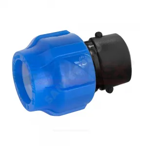 Муфта компрессионная ПЭ Дн 32х3/4" ВР Ру16 VALFEX 121001232034