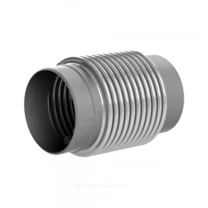 Компенсатор сильфонный осевой многослойный сталь нерж КСО Ду 100 Ру16 под приварку патрубки сталь L=270мм Hortum 0030100-060 сжатие/растяжение 30 мм/30 мм