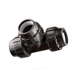 Тройник компрессионный ПЭ переходной Дн 63х25 ТПК-АКВА 1632563