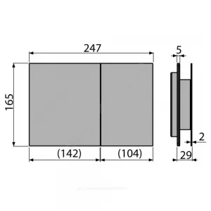 Кнопка смыва Кнопка смыва