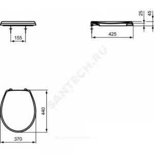 Сиденье для унитаза