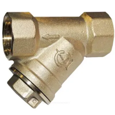 Фильтр сетчатый Y-образный латунь Ду 15 Ру16 G1 1/2" ВР 118002 ГАЛЛОП 118001