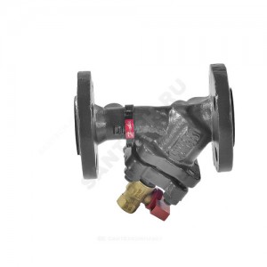 Фильтр сетчатый Y-образный чугун Ду 32 Ру16 фл FVF со сливным краном Danfoss 065B7729