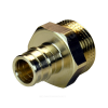 Муфта для PE-X латунь Дн 20х1/2" НР РОС