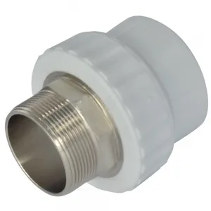 Муфта PP-R комбинированная под ключ белая Дн 32х1 1/4" НР VALFEX 10135132