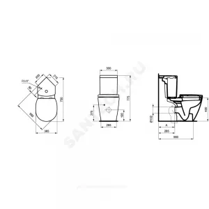 Чаша унитаза Чаша унитаза