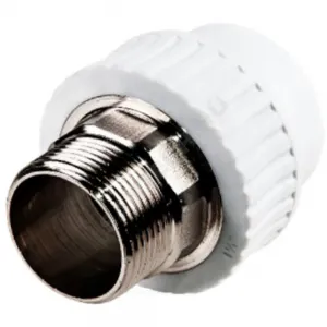 Муфта PP-R комбинированная под ключ белая Дн 63х2" НР VALFEX 10135063