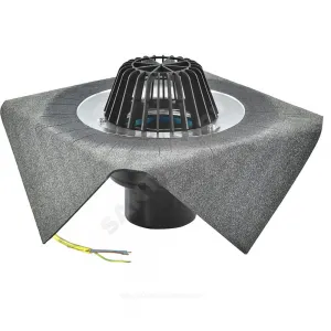 Воронка кровельная HL62.1H с вертикальным выпуском PP Дн 110 с листвоуловителем, электрообогревом, теплоизоляцией, гидроизоляционным полимербитумным полотном 500мм HL HL62.1H/1 Воронка кровельная HL62.1H с вертикальным выпуском PP Дн 110 с листвоуловителем, электрообогревом, теплоизоляцией, гидроизоляционным полимербитумным полотном 500мм HL HL62.1H/1