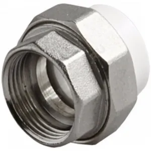 Муфта PP-R комбинированная разъемная серая Дн 40х1 1/4" ВР VALFEX 10155032Г