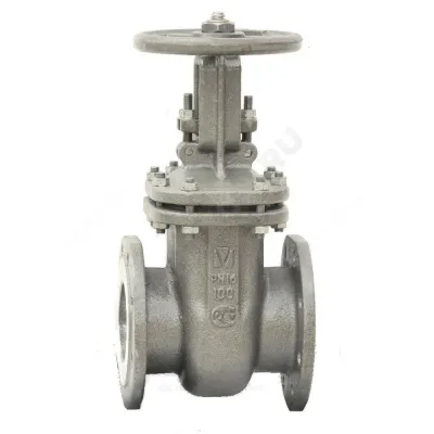 Задвижка клиновая нерж 30нж41нж Ду 200 Ру16 фл МЗТА