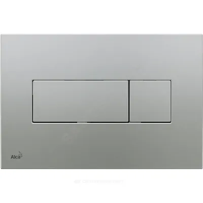 Кнопка для инсталляции хром матовый Alca Plast M372