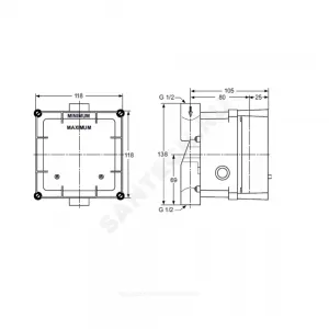 Устройство автоматического смыва