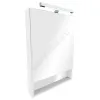 Шкаф зеркальный The Gap 60 белый матовый Roca ZRU9302748 Шкаф зеркальный The Gap 60 белый матовый Roca ZRU9302748