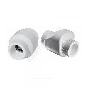 Клапан обратный PP-R белый Дн 25 внутренняя пайка RTP (РосТурПласт) 14217