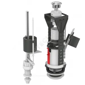 Арматура для бачка сливная/наливная SEVAMIX 1/2" нижнее подключение кнопка 2/реж Vidima WW969193