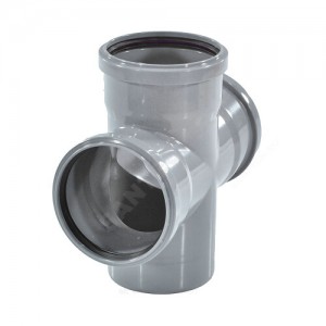 Крестовина PP-H 1-плоскостная серая Дн 110х110х110х87гр б/нап в/к RTP (РосТурПласт) 11322 Крестовина PP-H 1-плоскостная серая Дн 110х110х110х87гр б/нап в/к RTP (РосТурПласт) 11322