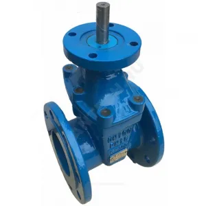 Задвижка чугун VOC4241CM аналог МЗВ обрезиненный клин Ду 100 Ру16 Тмакс=110C фл под электропривод Tecofi VOC4241CM-00EP0100