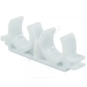 Опора PP-R двойная белая Дн 20 VALFEX 10161020