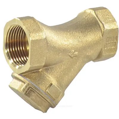 Фильтр сетчатый Y-образный латунь Ду 15 Ру16 G1/2" ВР ФСКО Пензапромарматура 02311000