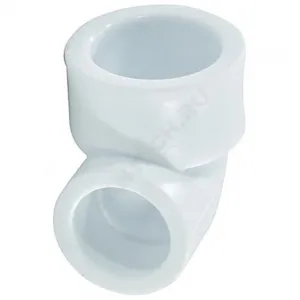 Угольник PP-R переходной белый Дн 25х20х90гр внутренняя пайка VALFEX 10116025