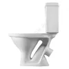 Унитаз-компакт Форвард белый нижний подвод косой выпуск 1/реж полипропилен Santeri 1.P205.2.S00.00B.F