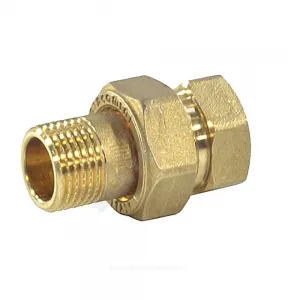 Соединитель латунь американка Ду 15 (1/2") прямой ВР/НР R18 Giacomini R18Y003