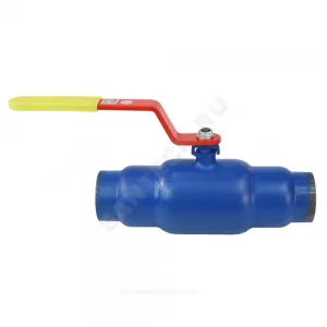 Кран шаровой сталь 11с67п Ду 100 Ру25 п/привар L=390мм полнопроходной Маршал ЦП.00.1.025.100