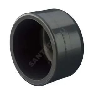 Заглушка НПВХ серая под клеевое соед Дн 225 напорная