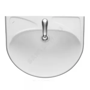 Умывальник подвесной Вест 57 1 отверстие под смеситель по центру белый Santeri 1.3111.8.S00.11B.0 Умывальник подвесной Вест 57 1 отверстие под смеситель по центру белый Santeri 1.3111.8.S00.11B.0