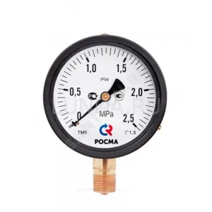 Мановакуумметр ТМВ-610Р.00 радиальный Дк150мм -0,1-1,5 МПа кл.1,5 G1/2" Росма 00000009668