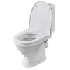 Унитаз-компакт Прайм Комфорт белый нижний подвод косой выпуск 2/реж полипропилен микролифт Santeri 1.P206.3.S00.00B.F