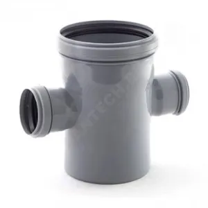 Крестовина PP-H 1-плоскостная серый Дн 110х110х110х87гр б/нап в/к VALFEX 27211110 Крестовина PP-H 1-плоскостная серый Дн 110х110х110х87гр б/нап в/к VALFEX 27211110