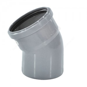 Отвод PP-H серый Дн 110х30гр б/нап в/к RTP (РосТурПласт) 11354 Отвод PP-H серый Дн 110х30гр б/нап в/к RTP (РосТурПласт) 11354