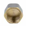 Заглушка латунь никель Ду 20 (3/4") ВР 9016 ГОСТ 32585-2013 Aquasfera 9016-02